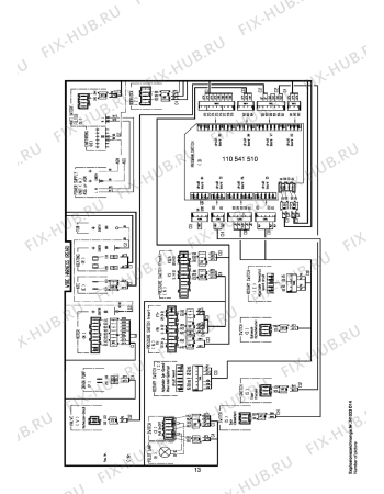 Взрыв-схема стиральной машины Aeg LAVW831-W - Схема узла Control 113